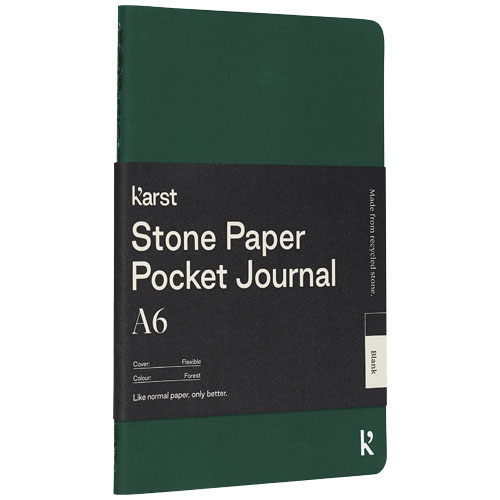 Karst® A6 stone paper softcover pocket journal - blank [107799]
