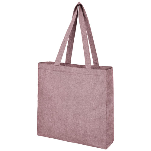 Pheebs 210 g/m² recycled gusset tote bag 13L [120537]