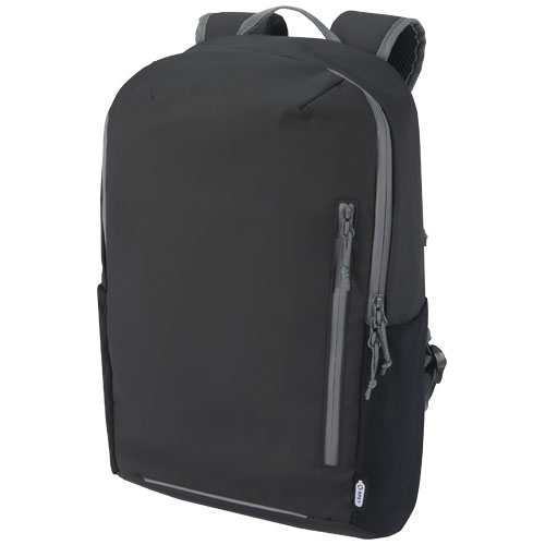 Aqua 15" GRS recycled water resistant laptop backpack 21L [130043]