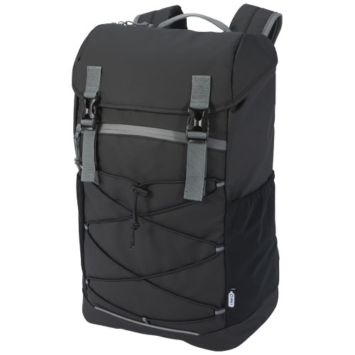 Aqua 15.6" GRS recycled water resistant laptop backpack 23L [130044]